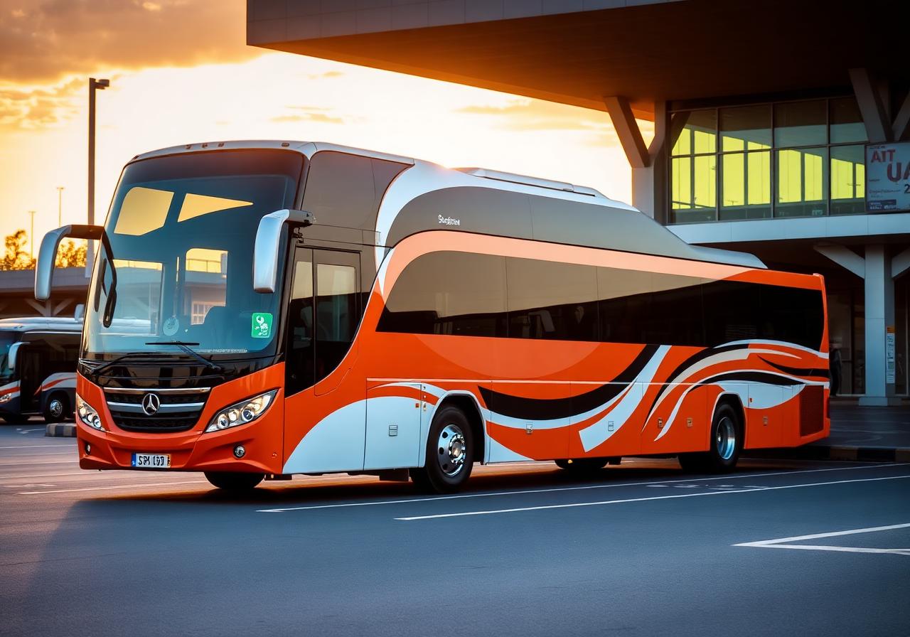 Comfortable sleeping-coach interior on Tahmeed Express buses